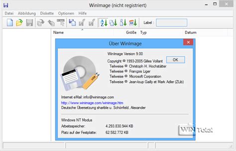 Download WinImage.
